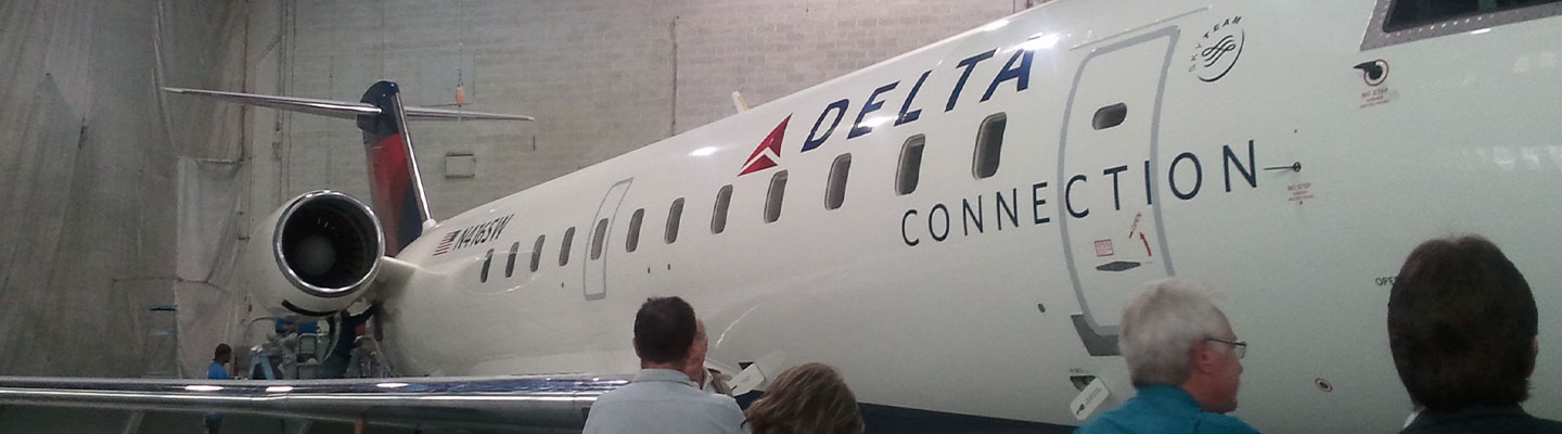 Delta airplane